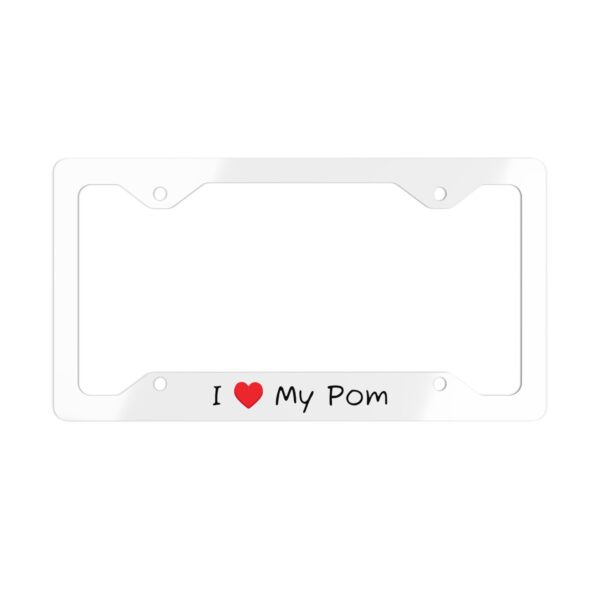 Metal License Plate Frame